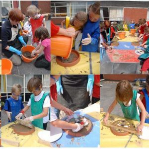 Mosaic Stepping Stones Project With Tracey, 3 Days