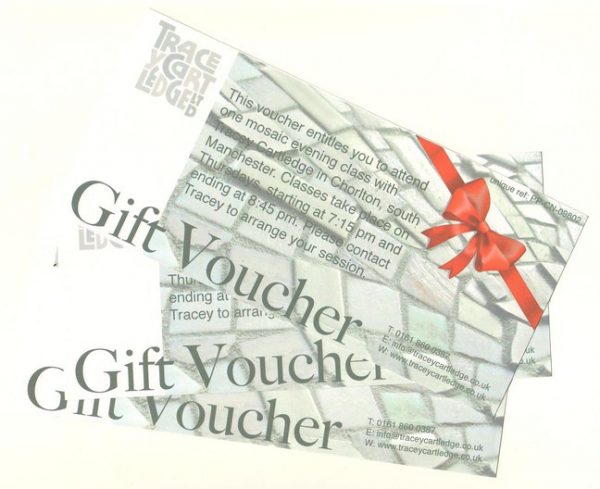 Gift Voucher Mosaic Evening Class