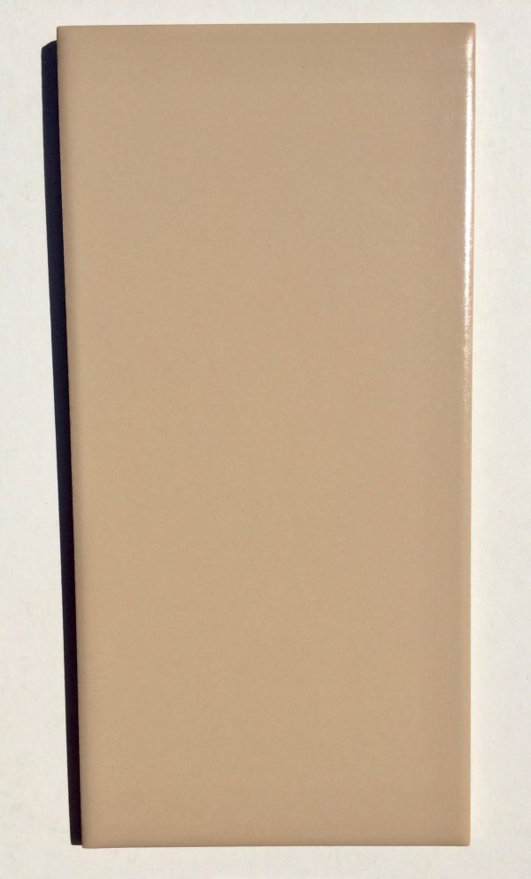 Single Cinca Glazed Porcelain Tile in Bahama Beige