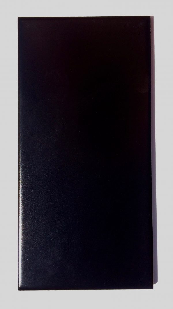 Cinca Glazed Porcelain Tile in Black 200 x 200
