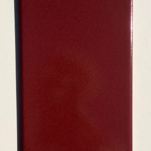 Cinca Glazed Porcelain Tile in Burgundy 200 x 200
